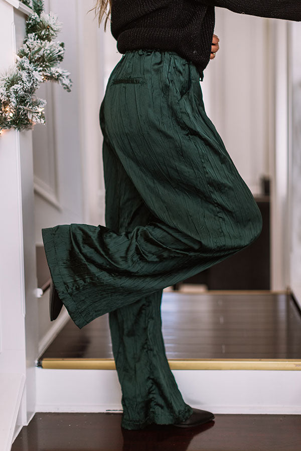 The Royce High Waist Satin Pants