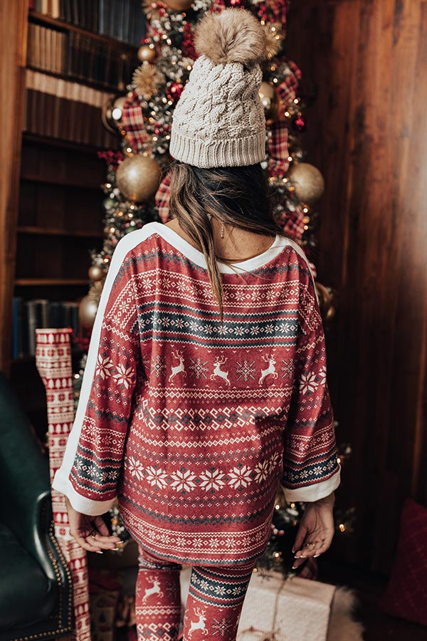 Sleigh Belles Shift Top