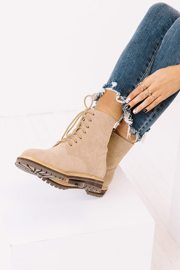 The Shane Faux Suede Boot