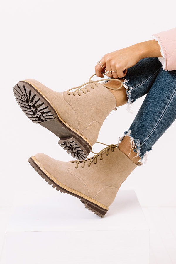 The Shane Faux Suede Boot