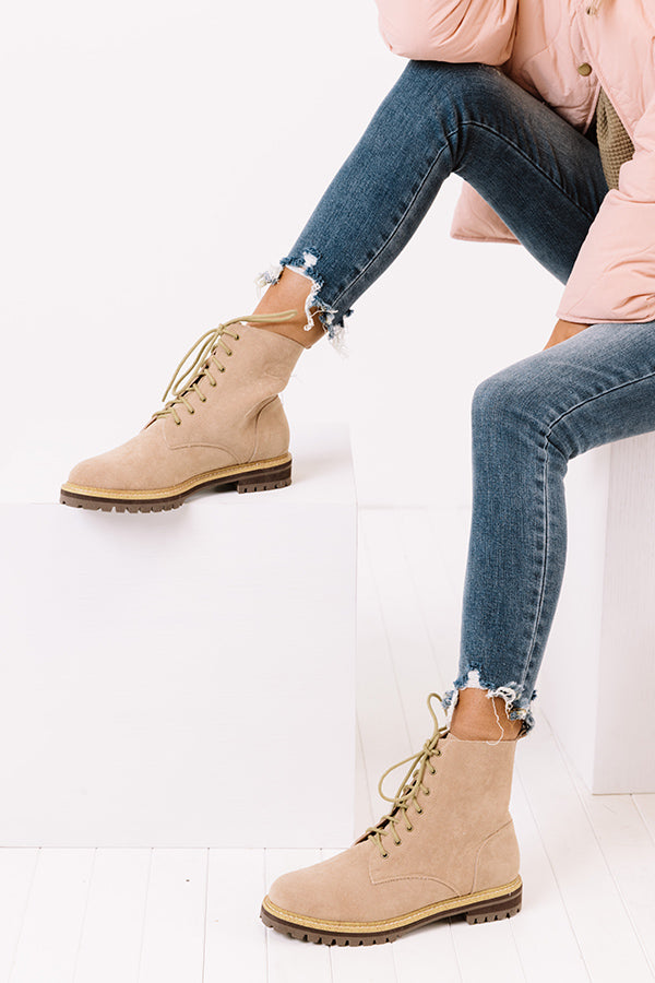 The Shane Faux Suede Boot