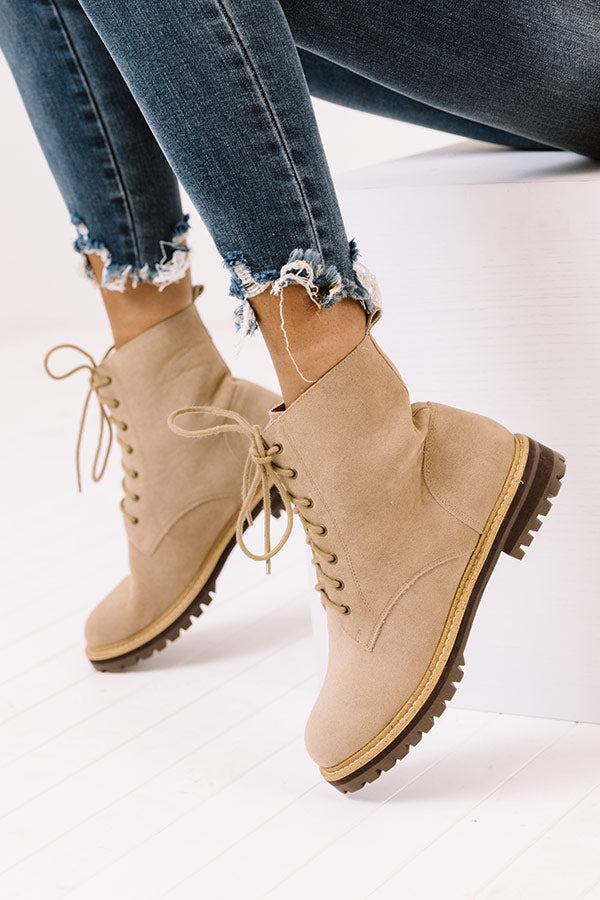The Shane Faux Suede Boot