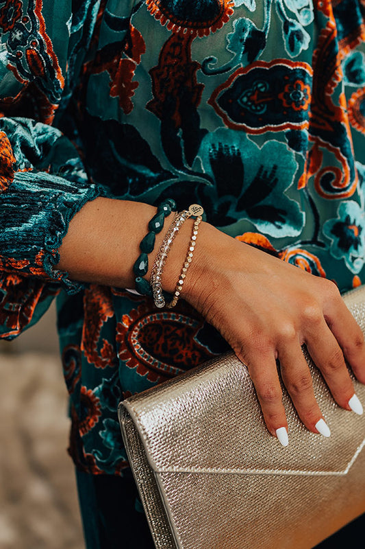 The Gloria Stretchy Stack Bracelet Set