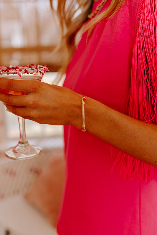 Valentine Stacker Bangle Bracelet