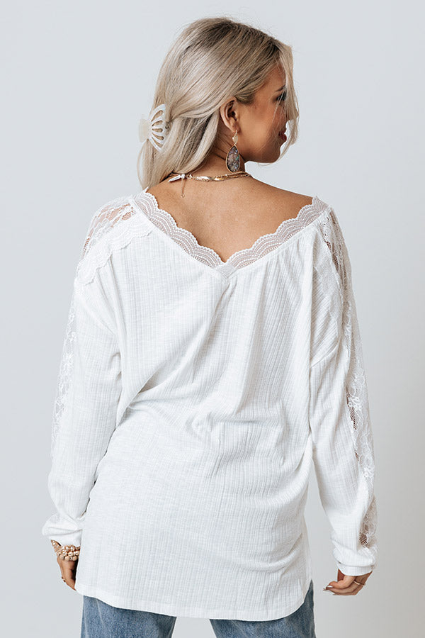 Wonderfully Loved Shift Top