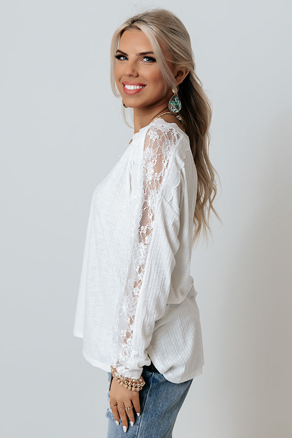 Wonderfully Loved Shift Top