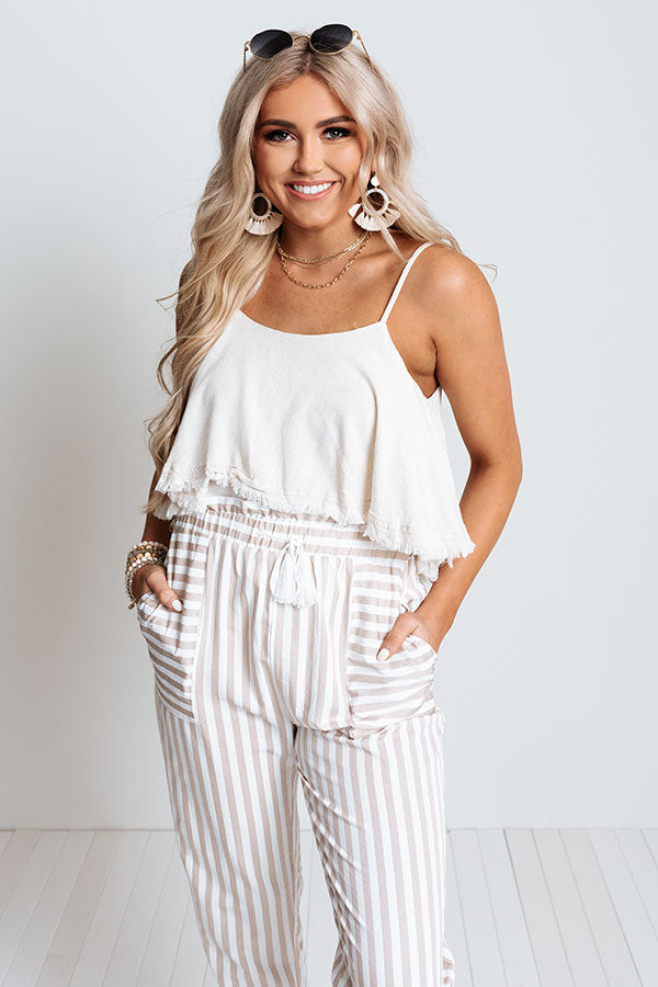 All The Drama Bodysuit In Stone