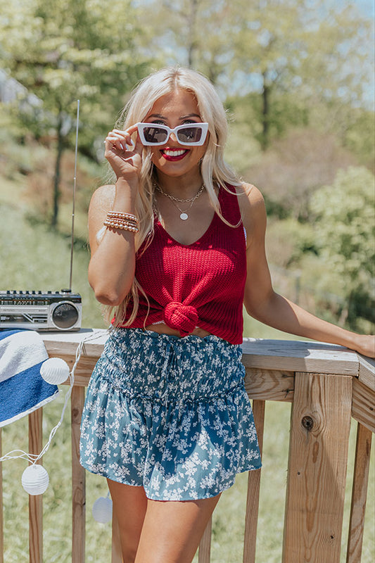 Cape Town Crush Knit Tank