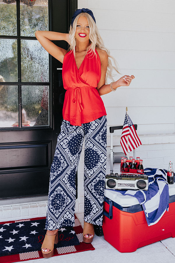 Ready For Romance Halter Top