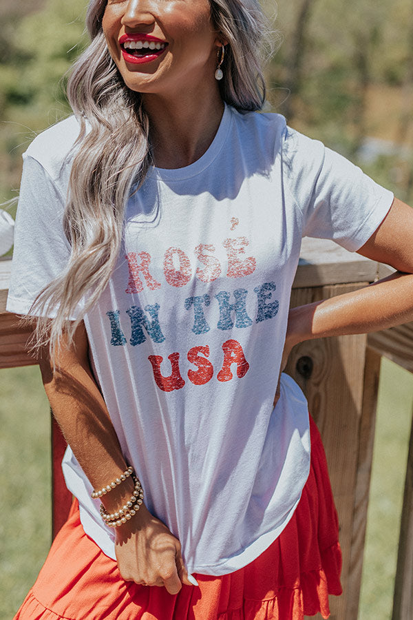 Rosé In The USA Tee