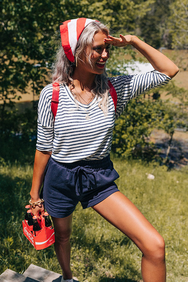 The Tye Shorts In Navy