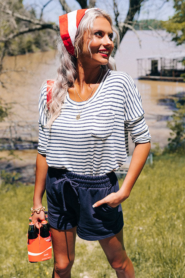 The Tye Shorts In Navy