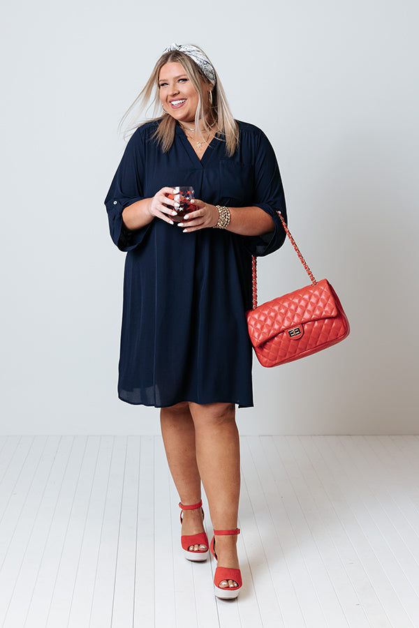 America, The Beautiful Shift Dress   Curves