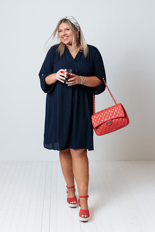America, The Beautiful Shift Dress   Curves