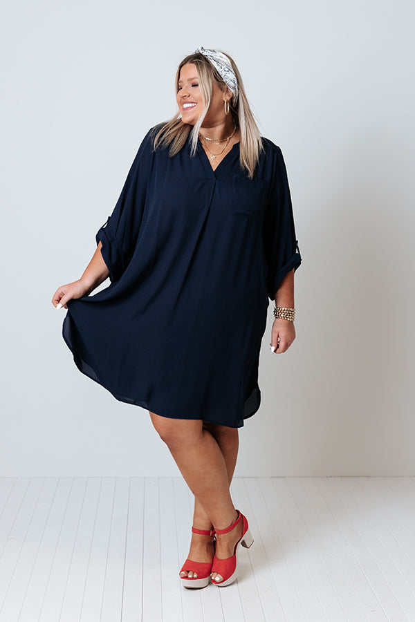 America, The Beautiful Shift Dress   Curves
