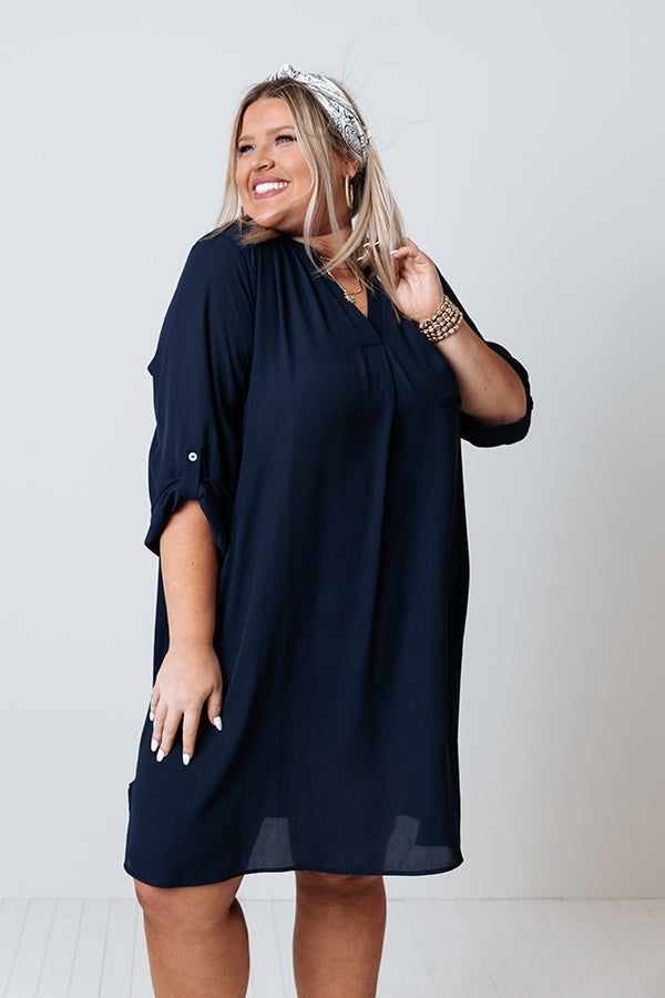 America, The Beautiful Shift Dress   Curves