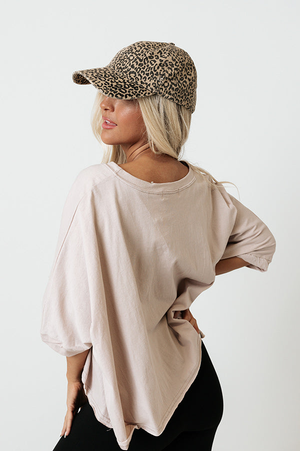 Upbeat Style Crop Top In Heirloom Lilac