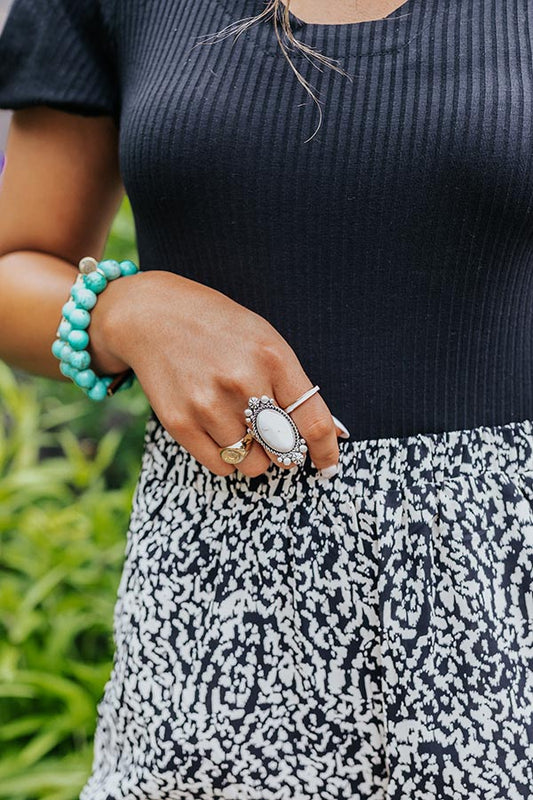 Popular And Pretty Turquoise Ring