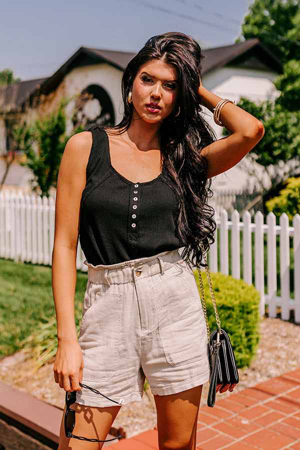 Windswept Wonderful Waffle Knit Bodysuit In Black