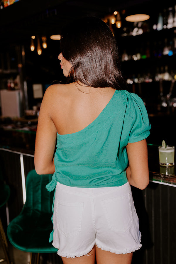 Casa On the Coast Top In Green