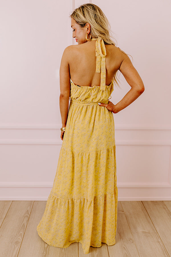 Honeymoon Happiness Maxi Dress In Primrose Yellow Impressions Outlet Honeymoon Happiness Maxi Dress In Primrose Yellow Impressions Outlet