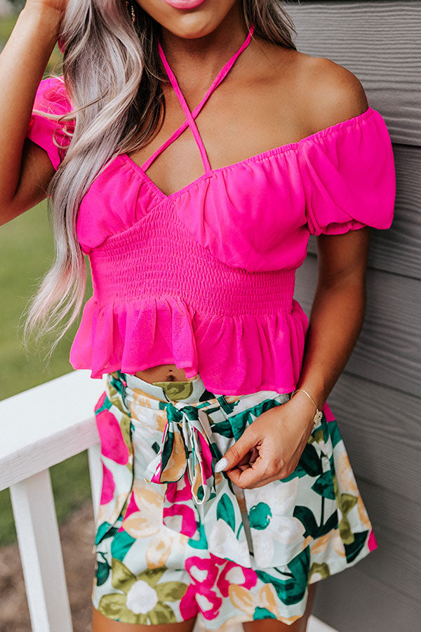 Positano Pretty Smocked Top