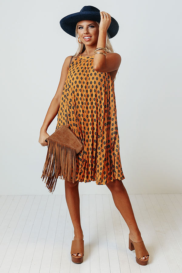 Amazing Style Pleated Dress