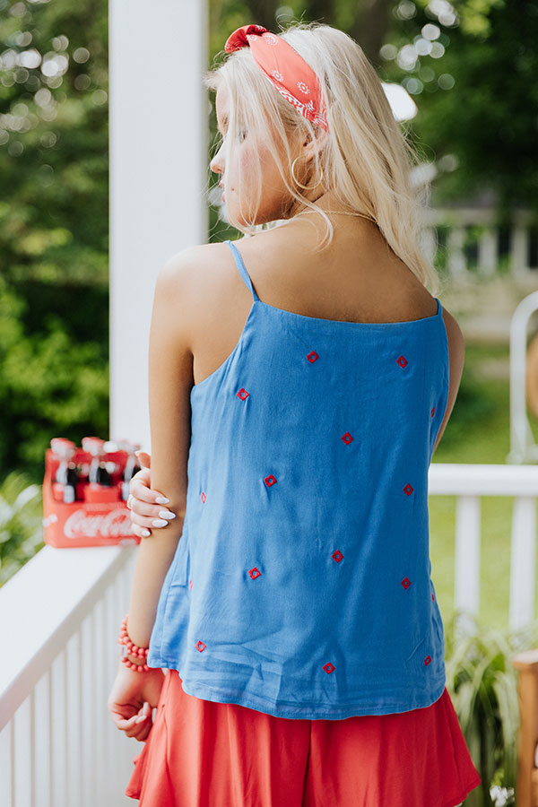 Secret Rendezvous Embroidered Top