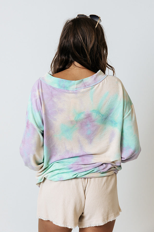 Travel Often Tie Dye Sweatshirt