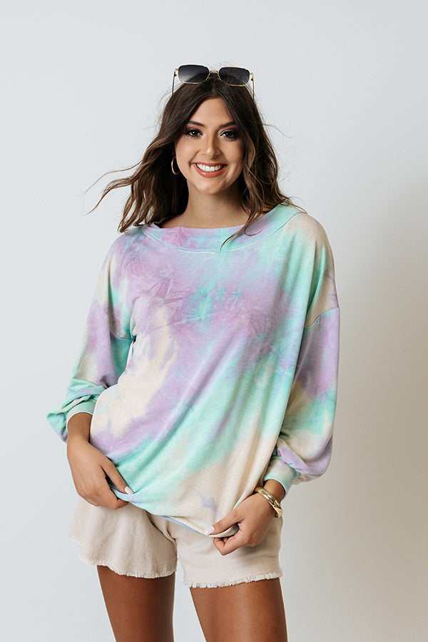 Travel Often Tie Dye Sweatshirt