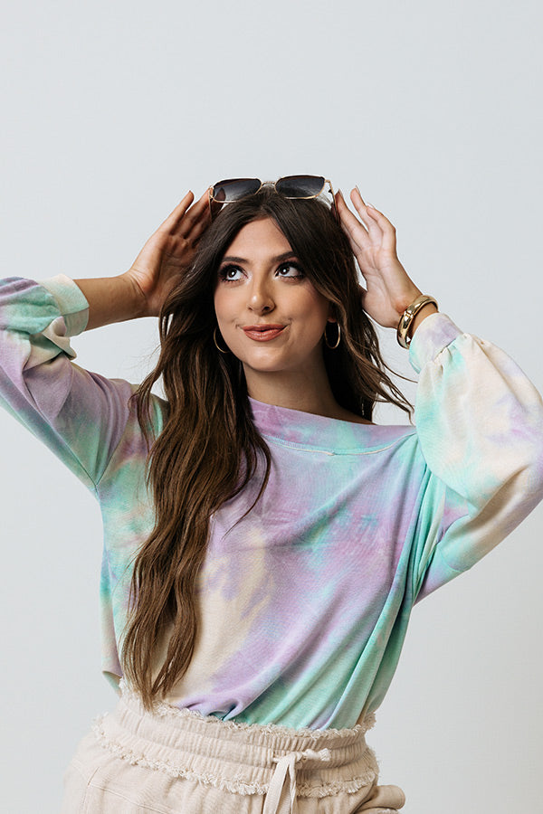 Travel Often Tie Dye Sweatshirt