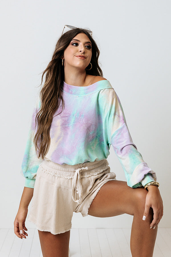 Travel Often Tie Dye Sweatshirt