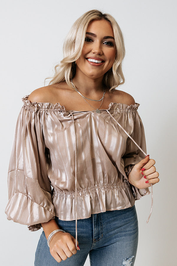 Trend Forecast Off Shoulder Top