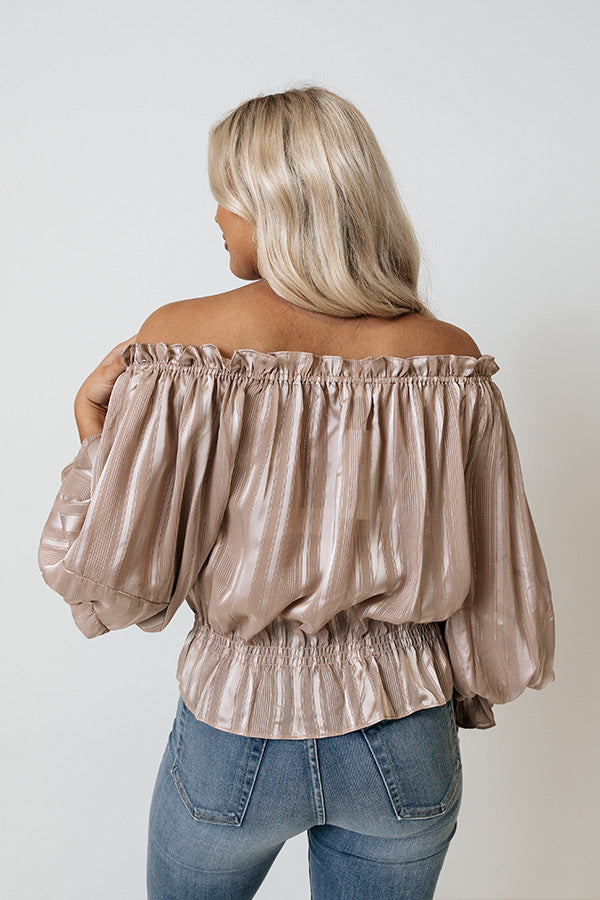 Trend Forecast Off Shoulder Top