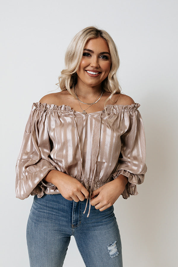 Trend Forecast Off Shoulder Top