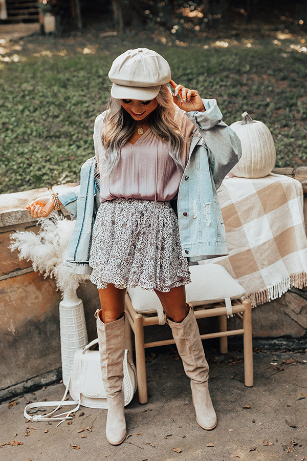 Sweetest Love Shorts In Ivory