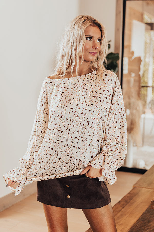 Major Win Leopard Top