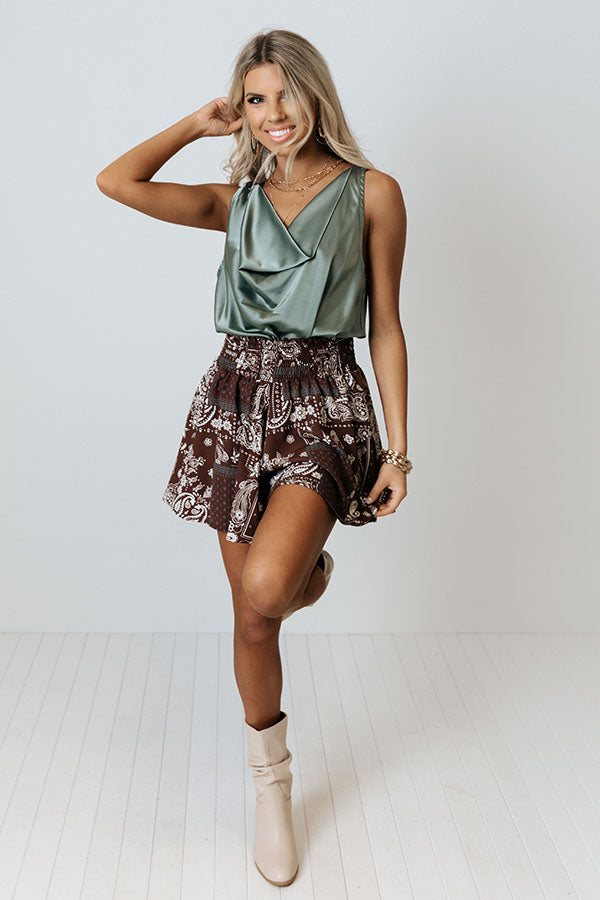 Lovett Paisley Shorts