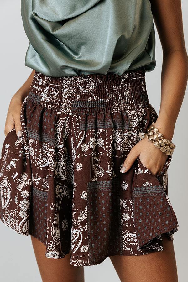 Lovett Paisley Shorts