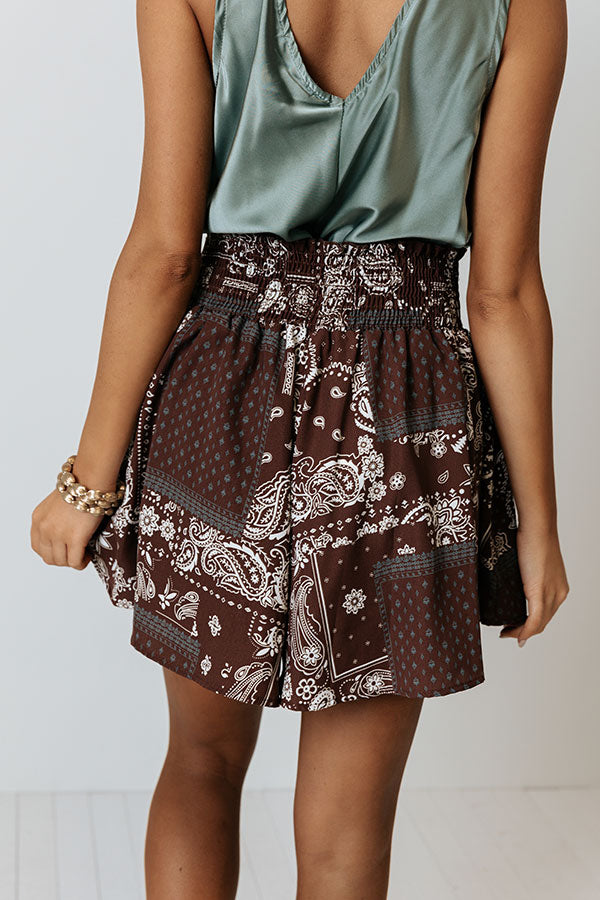 Lovett Paisley Shorts