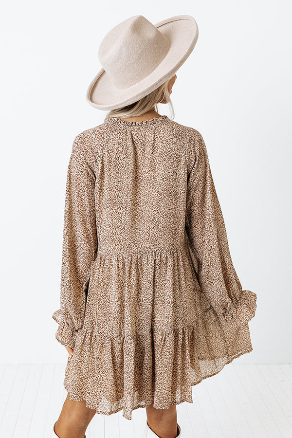 Play The Hits Leopard Shift Dress