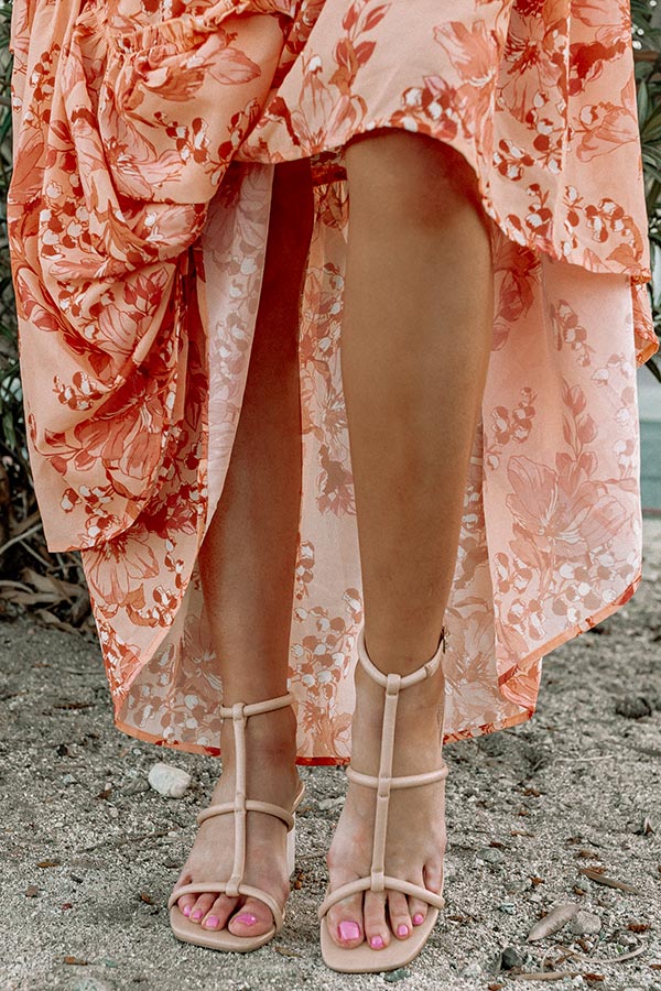 The Kiri Faux Leather Heel