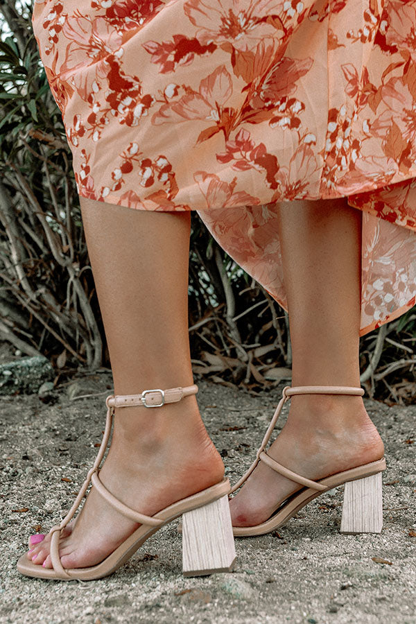 The Kiri Faux Leather Heel