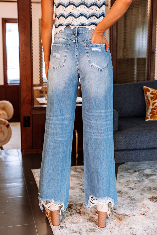 The Poshlynn High Waist Wide Leg Jean
