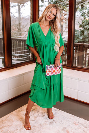 Sunshine Horizon Maxi In Kelly Green