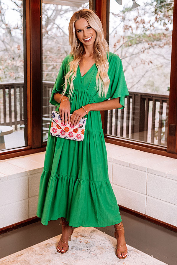 Sunshine Horizon Maxi In Kelly Green
