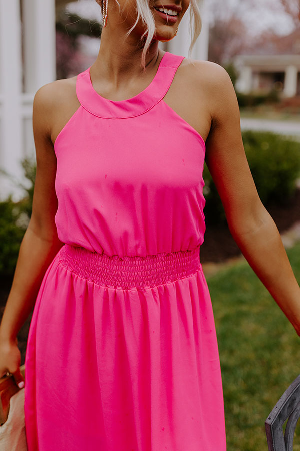 Staying Downtown Dress In Hot Pink M / hot-pink Staying Downtown Dress In Hot Pink M / hot-pink