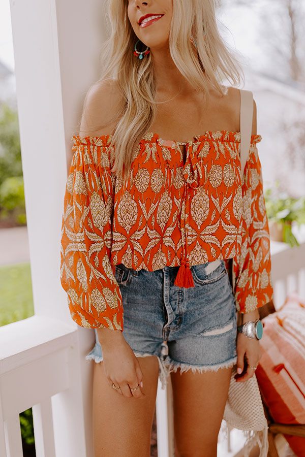 Dreamy Sunset Top