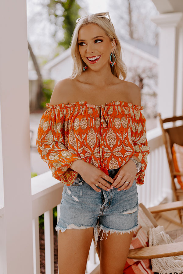 Dreamy Sunset Top