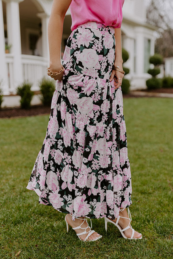 Sugary Sweet Floral Skirt